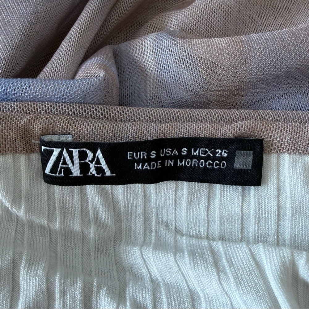Zara Ribbed Top - Picture 3 of 3